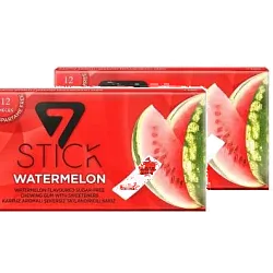 7STICK Жевательная резинка Арбуз 12шт