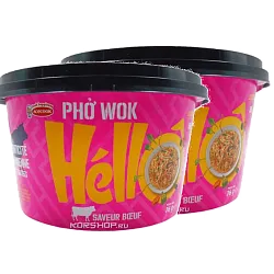 Acecook Hello Rice Лапша рисовая Говядина 76г
