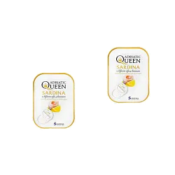 Adriatic Queen Сардины в растительном масле с лимоном 105г