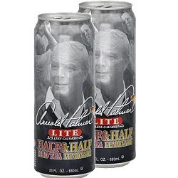Arizona Напиток б/а негазированный Half & Half iced tea Lemonade Lite ж/б США 0.680л