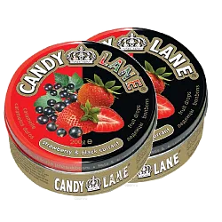 Candy Lane Карамель леденцовые Клубника/черника Смородина 200г