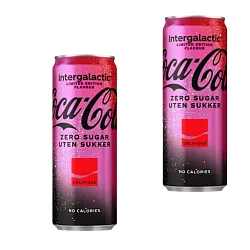 Coca-Cola Напиток б/а газированный ж/б Intergalactic Польша 250мл