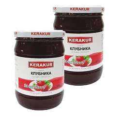 Джем Клубника 610 гр Kerakur