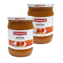 Джем Персик 610 гр Kerakur