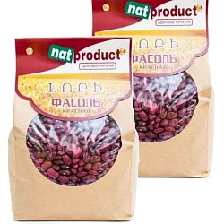 Фасоль Красная 1 кг Натпродукт
