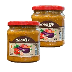 Икра Баклажановая 460 гр Hamov