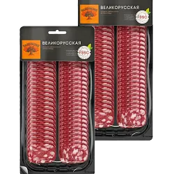 Колбаса великорусская Нарезка Малаховской 100 гр