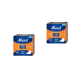 Meed Прокладки женские гигиенические ежедневные ультратонкие Ultra Top Dry 10 шт.