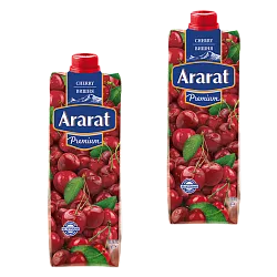 Сок вишнёвый 1 л Арарат