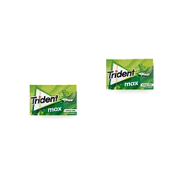 Trident max Жевательная резинка б/с Мята 23г