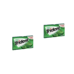 Trident Жевательная резинка Spearmint 14пластин по 19.г